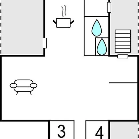 Дом отдыха 4 Bedroom Beautiful In